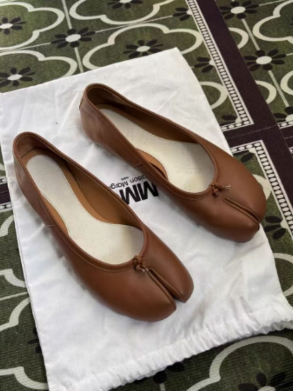Maison Martin Margiela brown flats